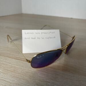 Ray-Ban RB3362 Cockpit 112/17 Sunglasses Gold Metal FRAMES ONLY 56-14